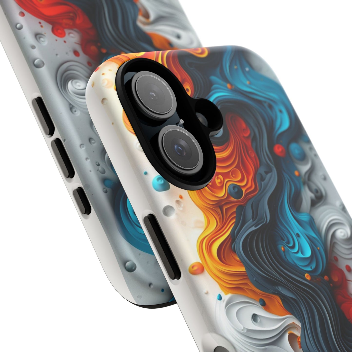 Vibrant Phone Case - Colorful Abstract Design, Tough Case for Protection, Unique Gift for Art Lovers, Stylish Cell Phone Accessory