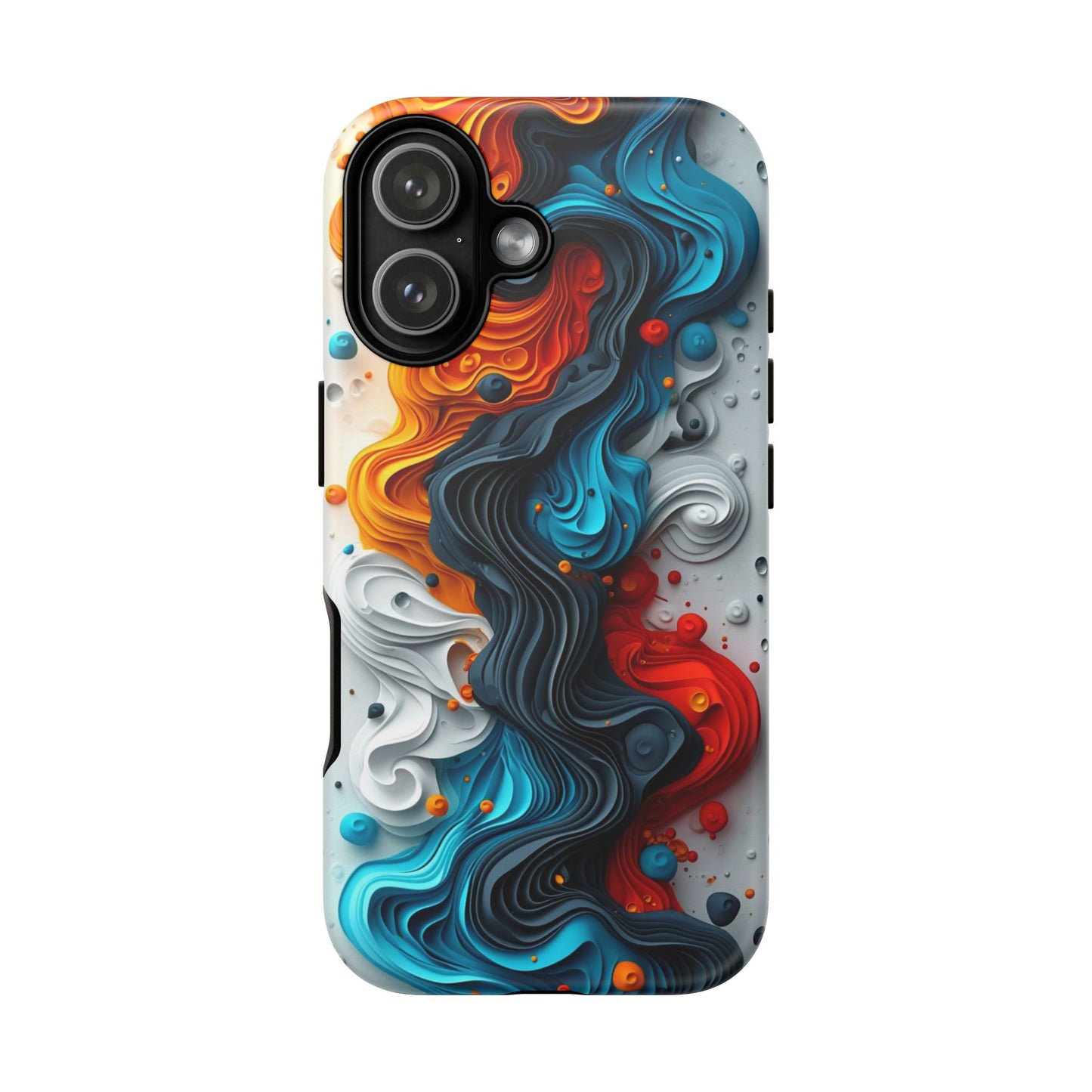 Vibrant Phone Case - Colorful Abstract Design, Tough Case for Protection, Unique Gift for Art Lovers, Stylish Cell Phone Accessory