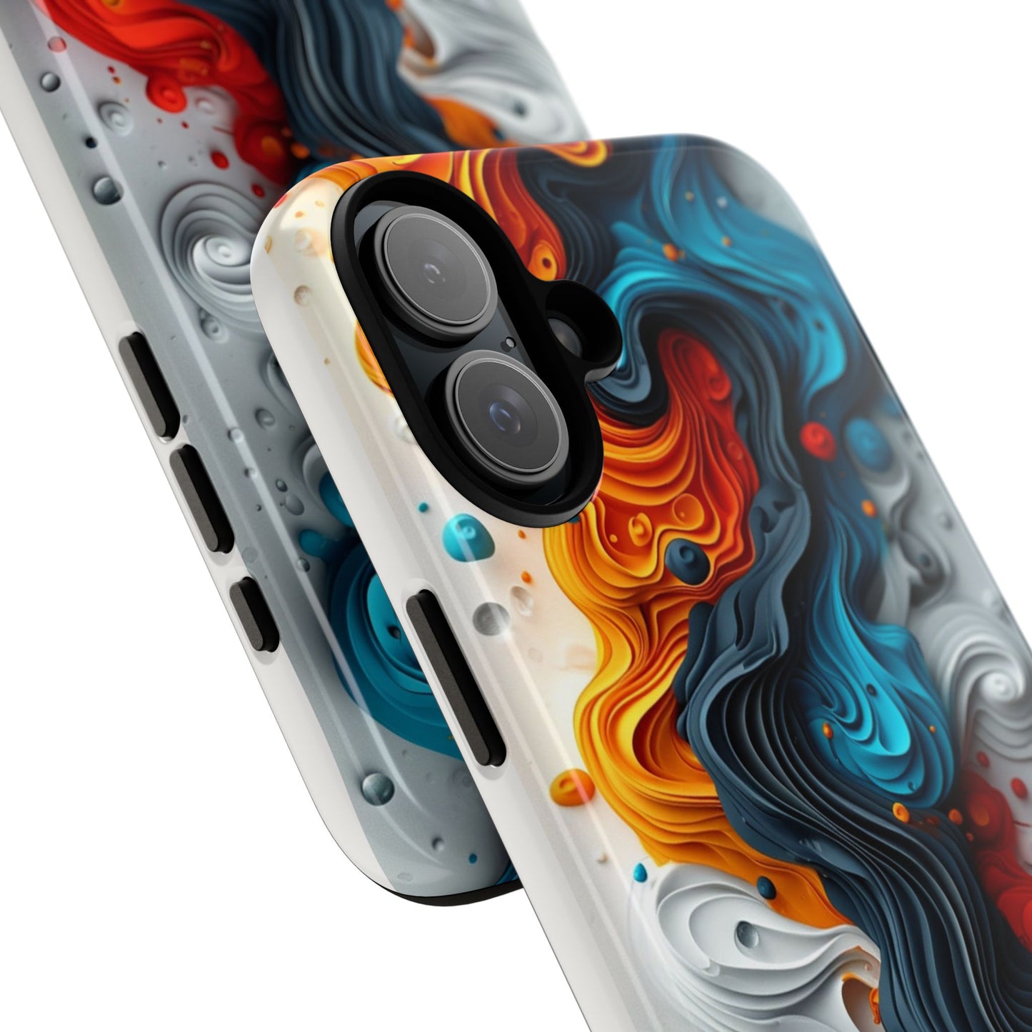 Vibrant Phone Case - Colorful Abstract Design, Tough Case for Protection, Unique Gift for Art Lovers, Stylish Cell Phone Accessory