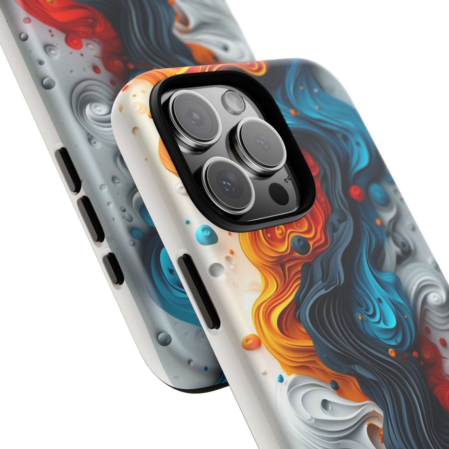 Vibrant Phone Case - Colorful Abstract Design, Tough Case for Protection, Unique Gift for Art Lovers, Stylish Cell Phone Accessory