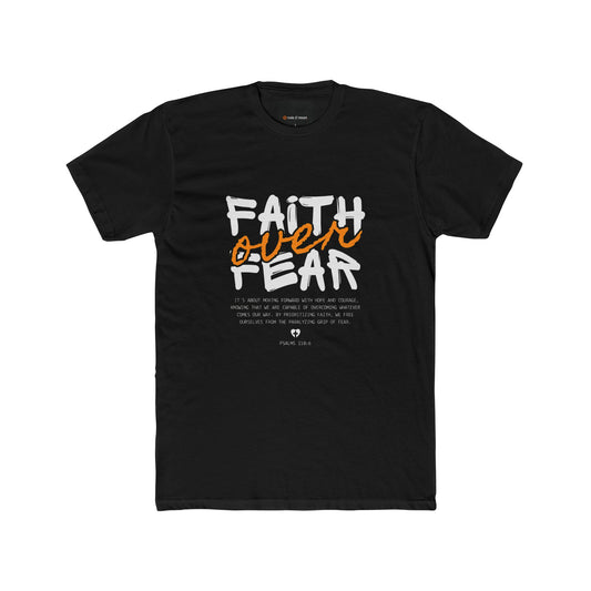 Faith over Fear Unisex Cotton Tee