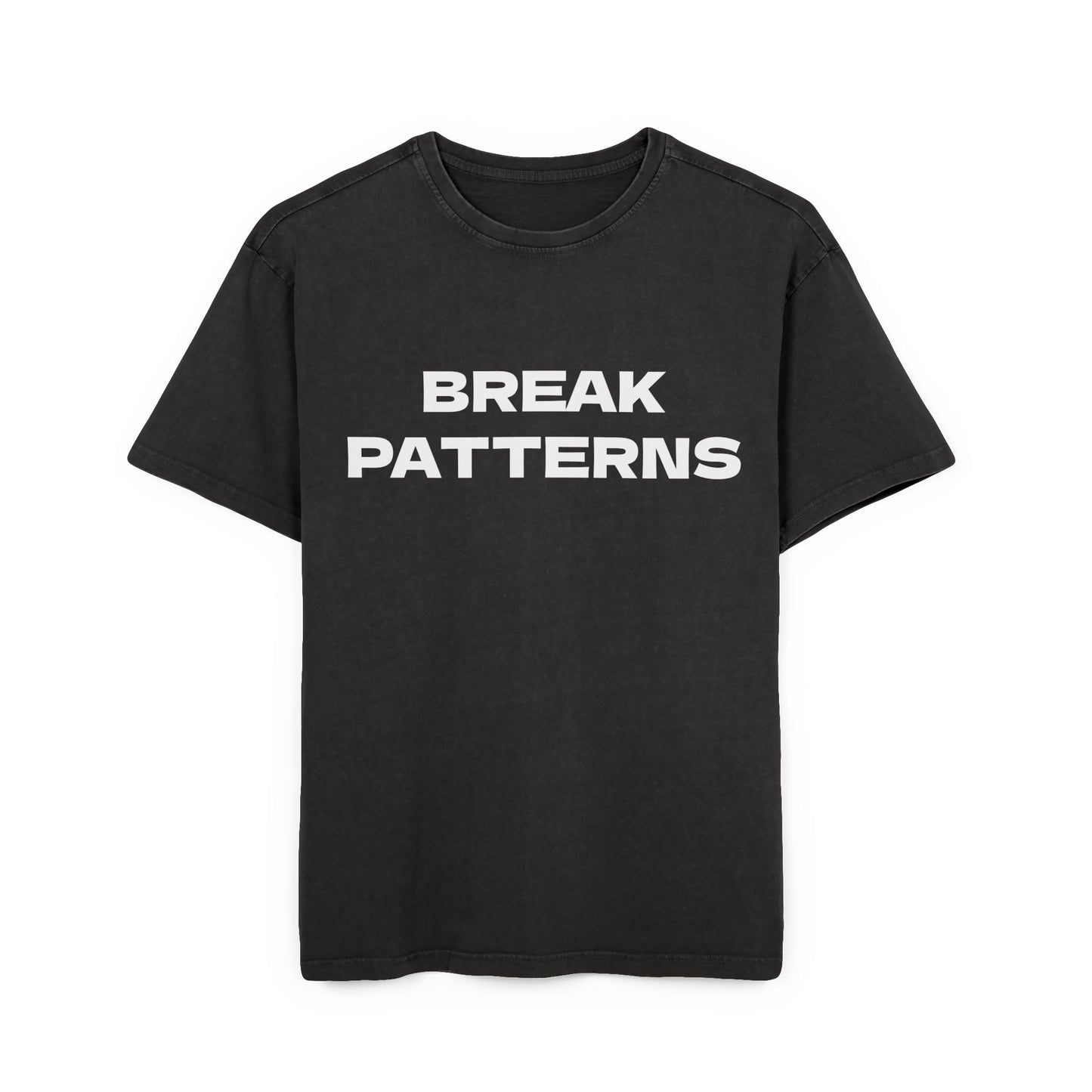 Men's Oversized - Break Patterns Statement T-Shirt