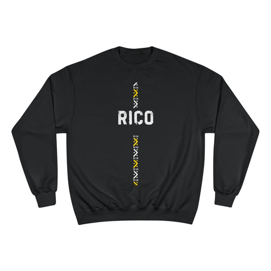 Rico Champion Sweatshirt - Stylish Black Sweatshirt with Bold Design
