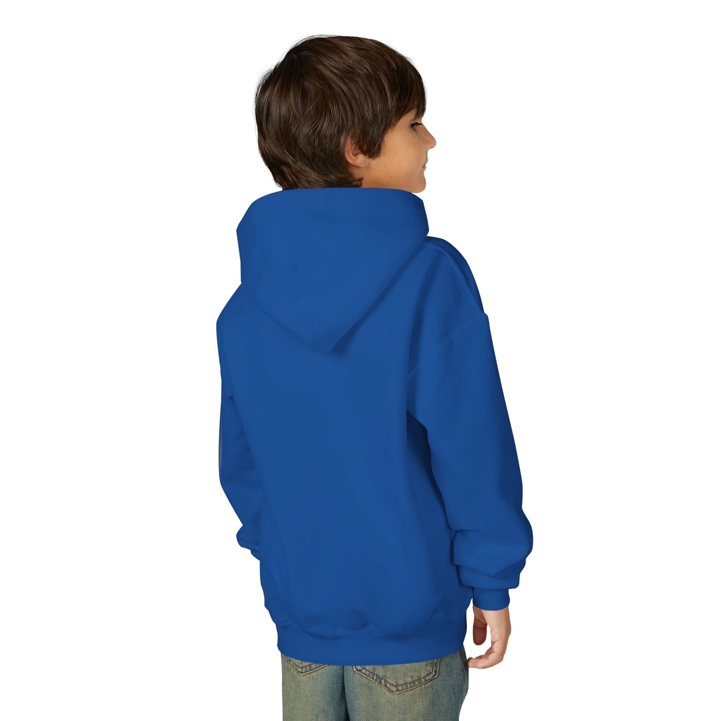 Youth Hooded Sweatshirt - Fresh & Fearless Graphic, Unique Gift for Kids, Casual Wear, Street Style, Comfort Apparel