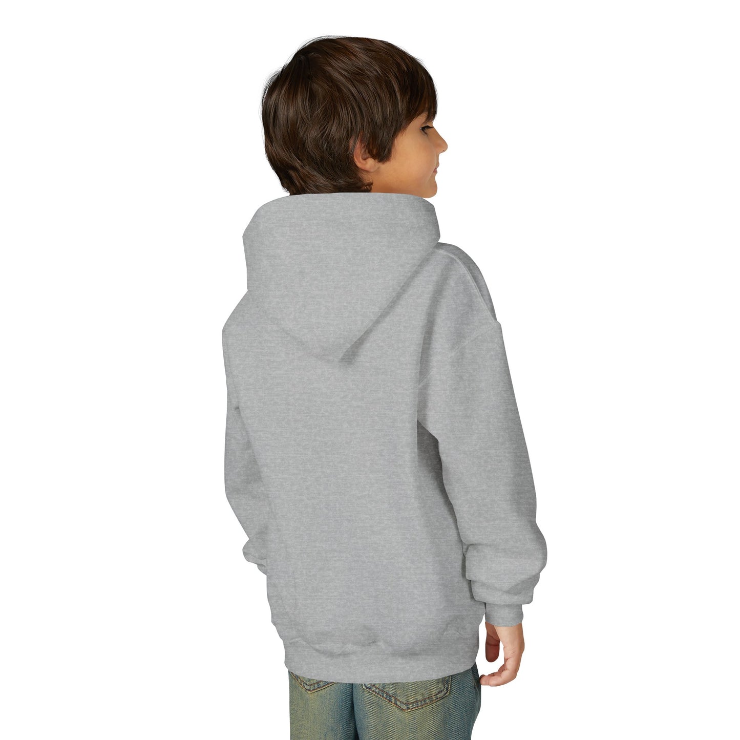 Youth Hooded Sweatshirt - Fresh & Fearless Graphic, Unique Gift for Kids, Casual Wear, Street Style, Comfort Apparel