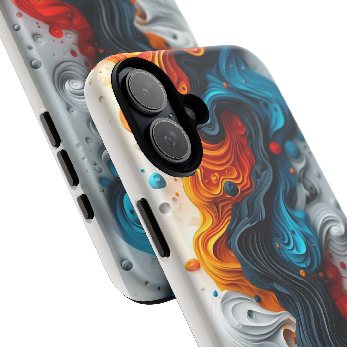 Vibrant Phone Case - Colorful Abstract Design, Tough Case for Protection, Unique Gift for Art Lovers, Stylish Cell Phone Accessory