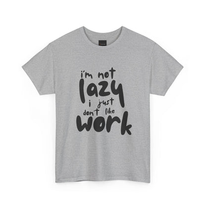 I'm Not Lazy Unisex Heavy Cotton Tee