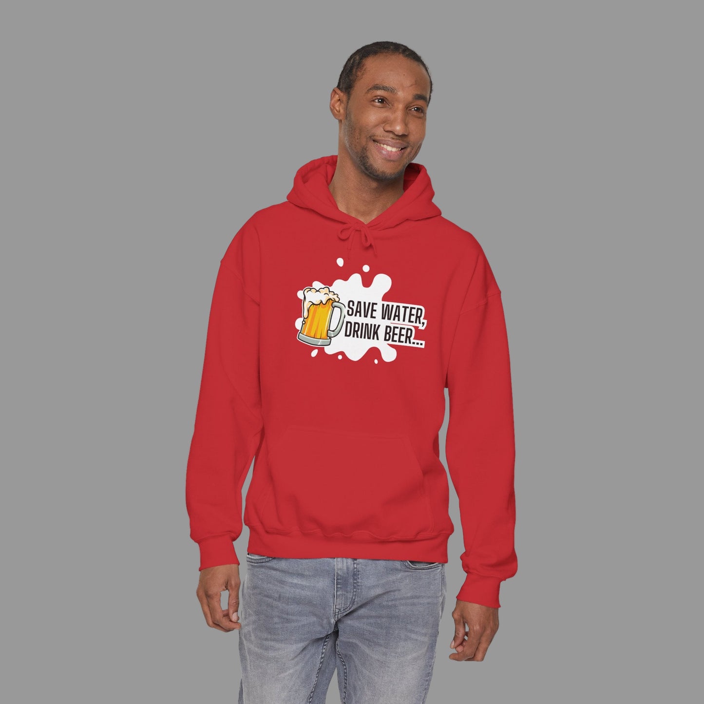 Unisex Funny Themed Hoodie for Beer Lovers