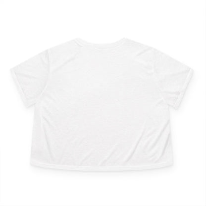 Eye Graphic Cropped Tee for Women