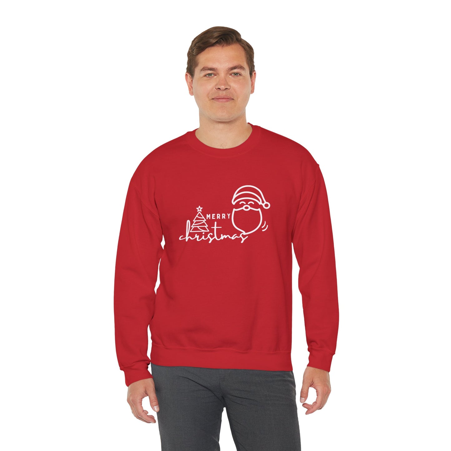 Christmas Santa Crewneck Sweatshirt