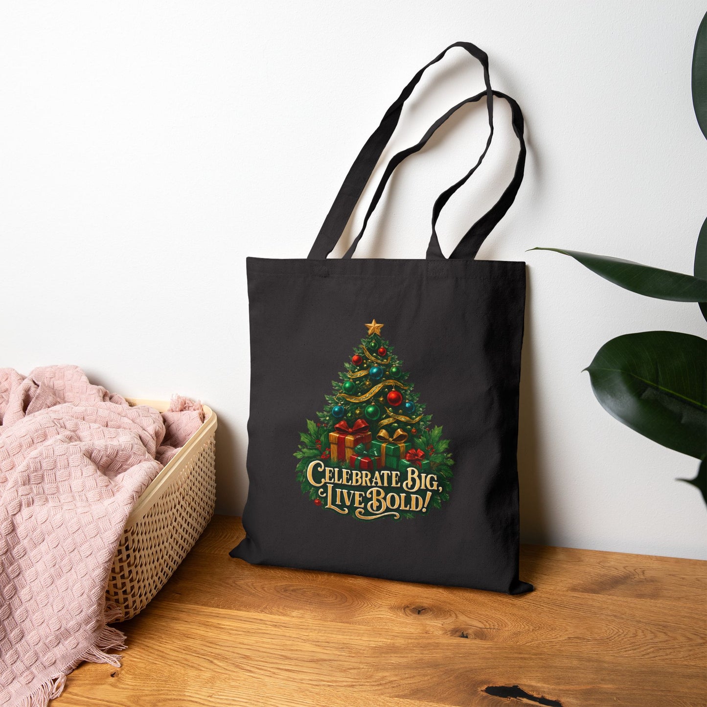 Christmas Tree Tote Bag