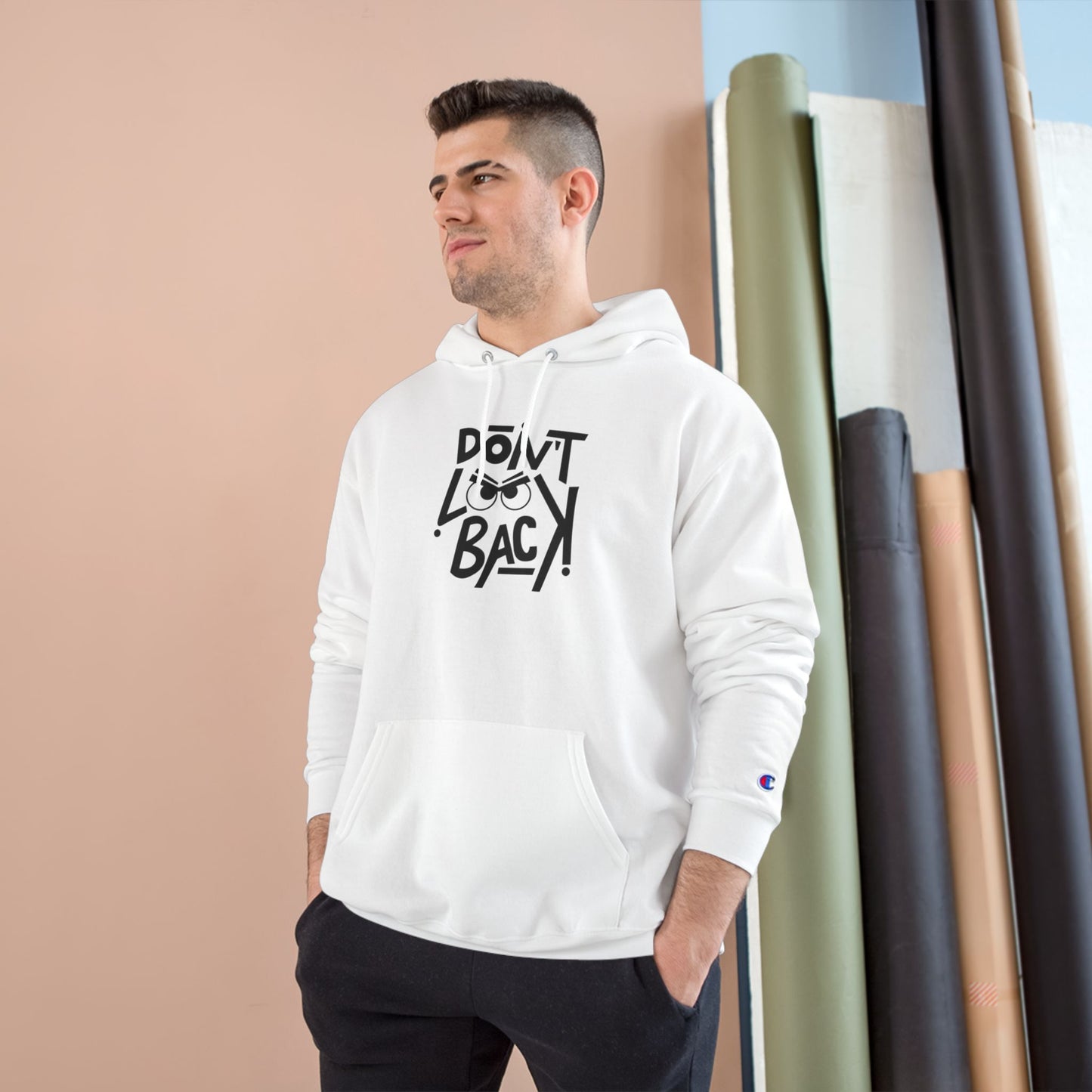 Inspirational Don't Look Back Unisex Hoodie