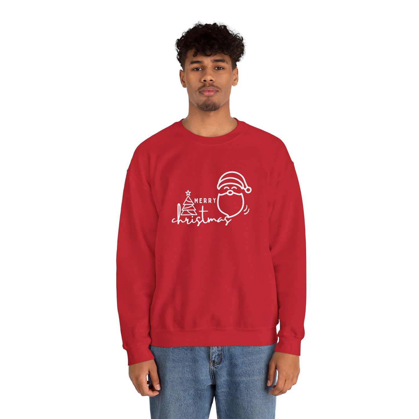 Christmas Santa Crewneck Sweatshirt