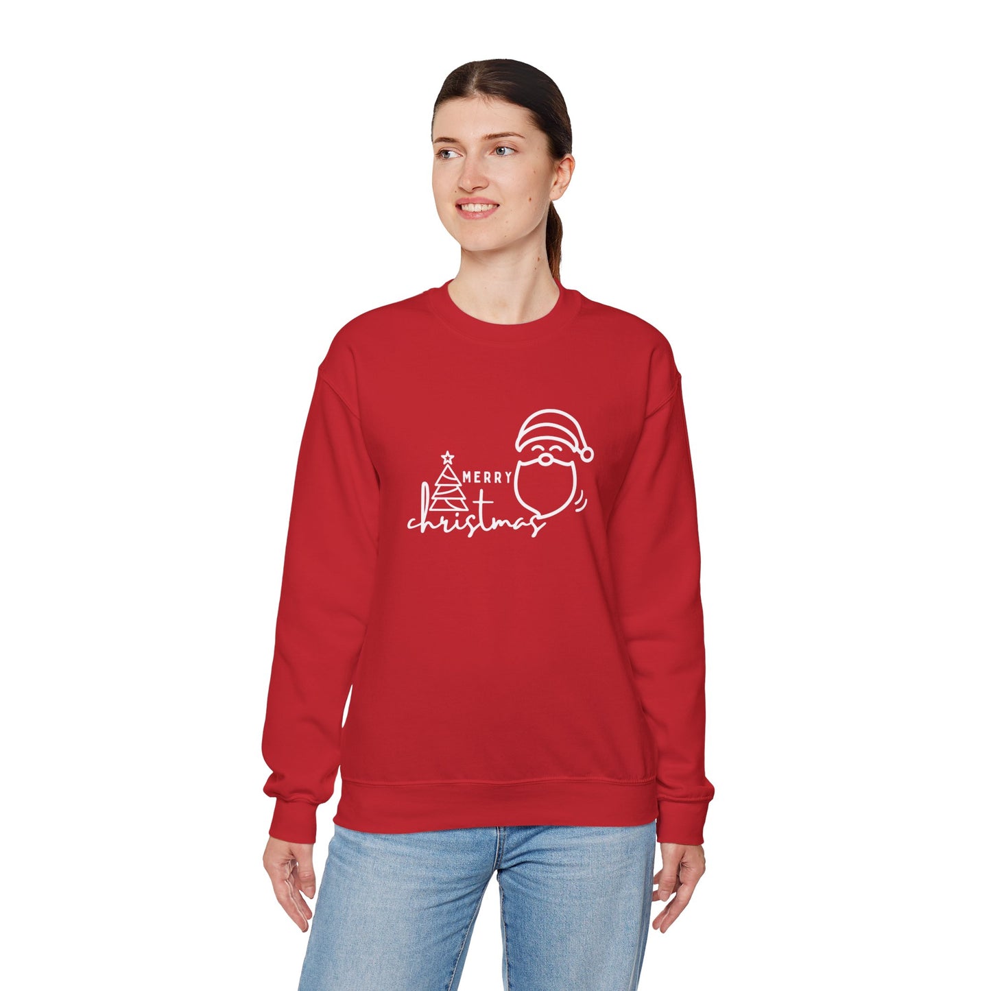 Christmas Santa Crewneck Sweatshirt