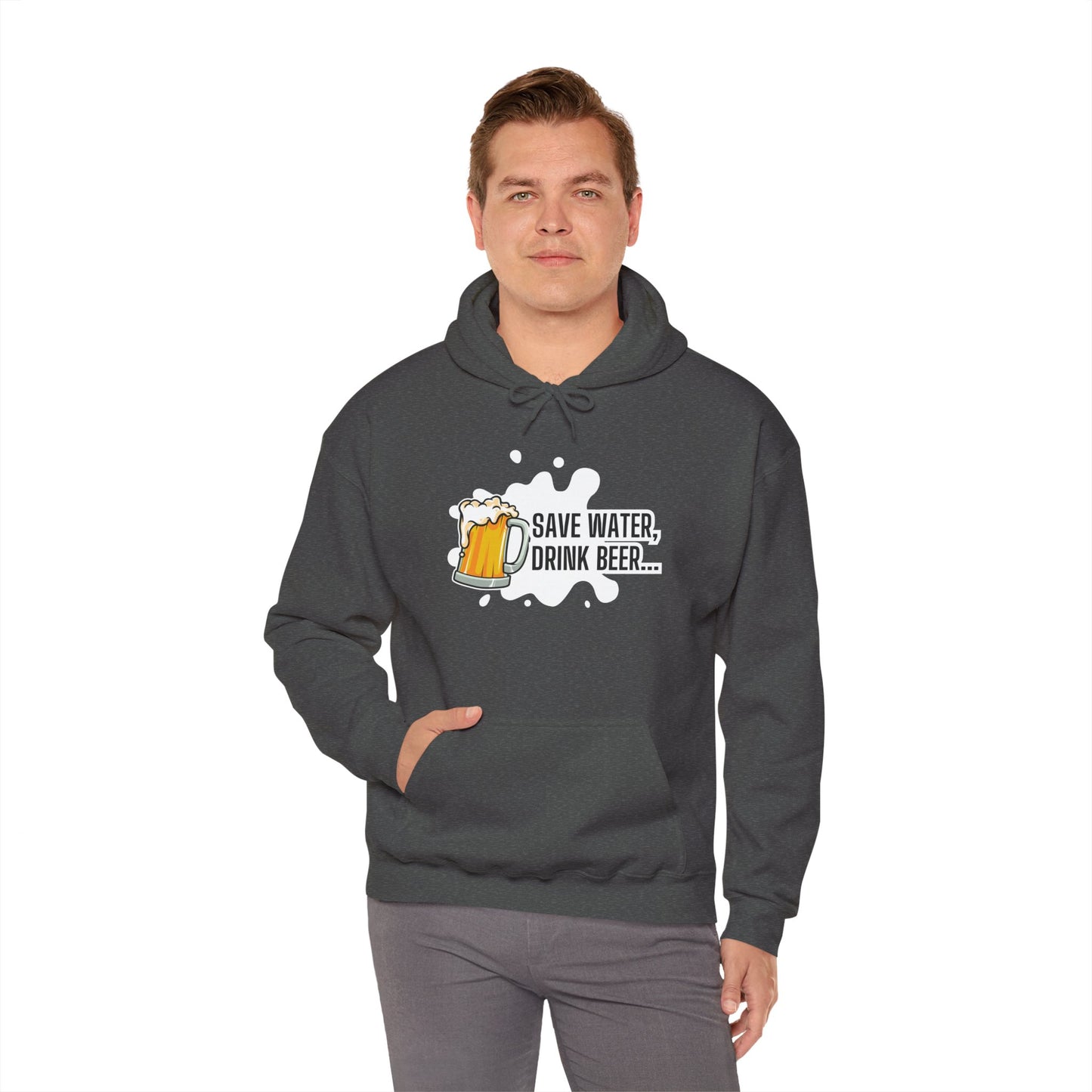 Unisex Funny Themed Hoodie for Beer Lovers