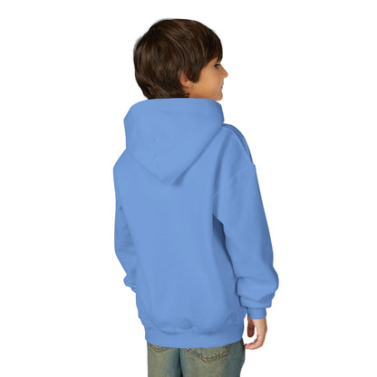 Youth Hooded Sweatshirt - Fresh & Fearless Graphic, Unique Gift for Kids, Casual Wear, Street Style, Comfort Apparel