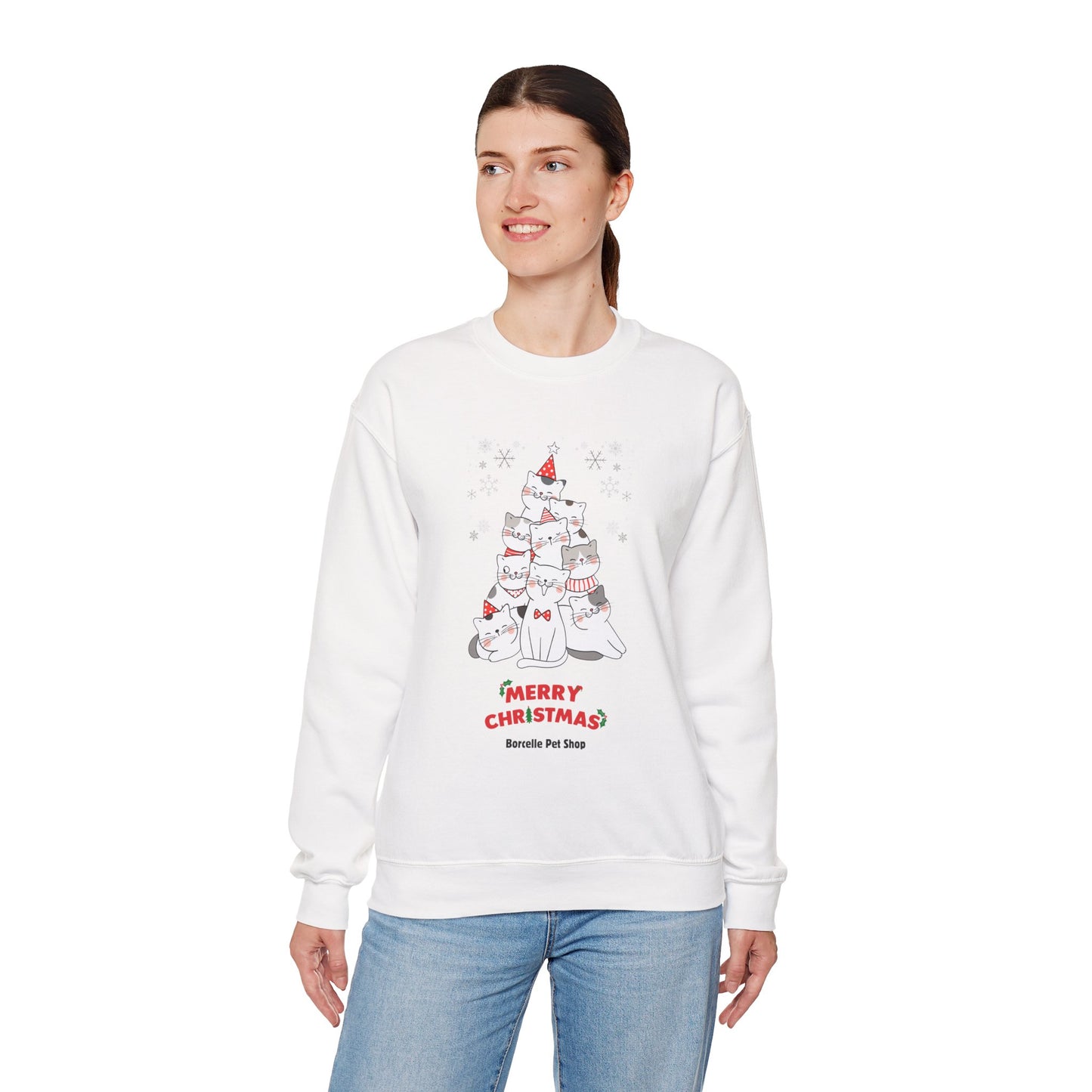 Christmas Cats Sweatshirt