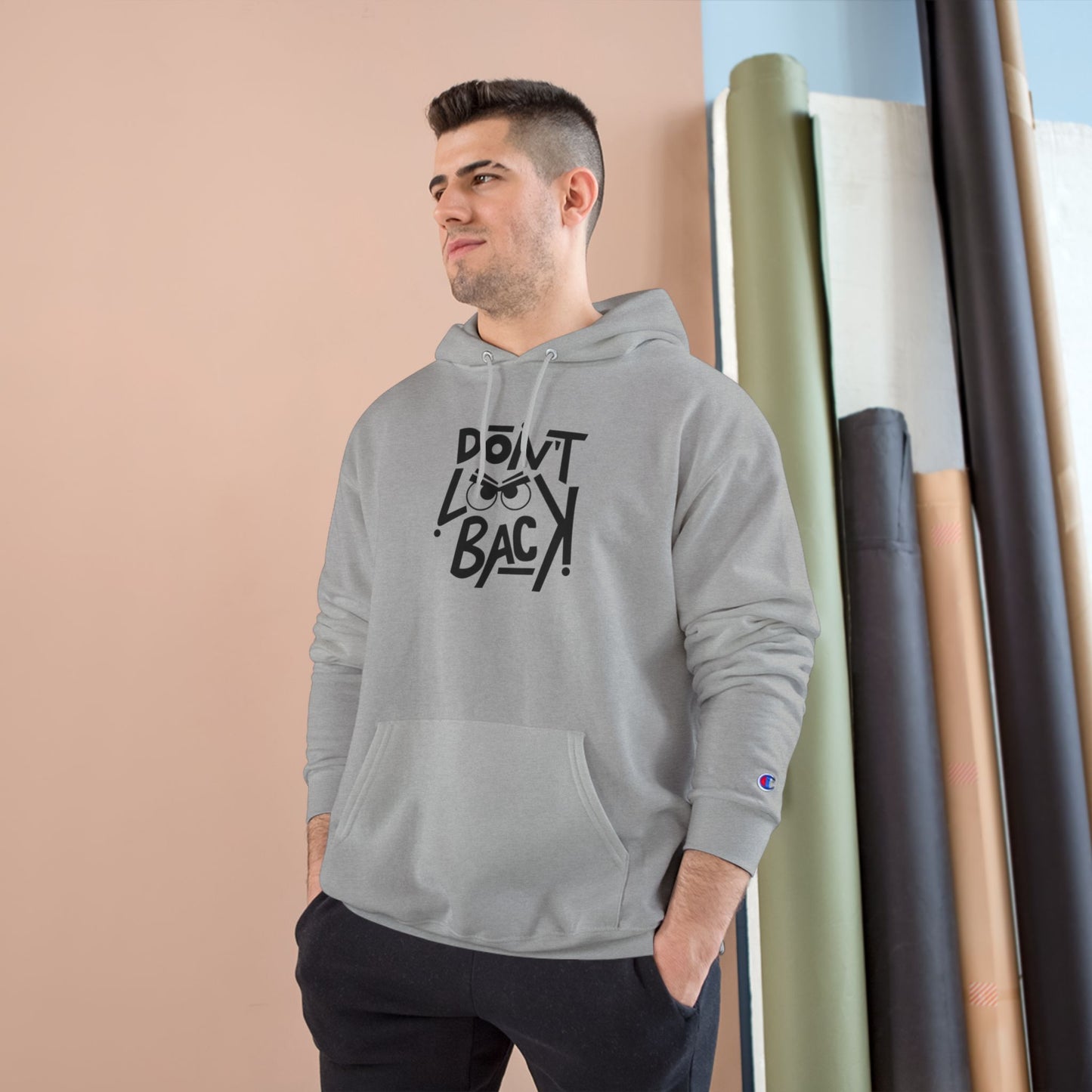 Inspirational Don't Look Back Unisex Hoodie