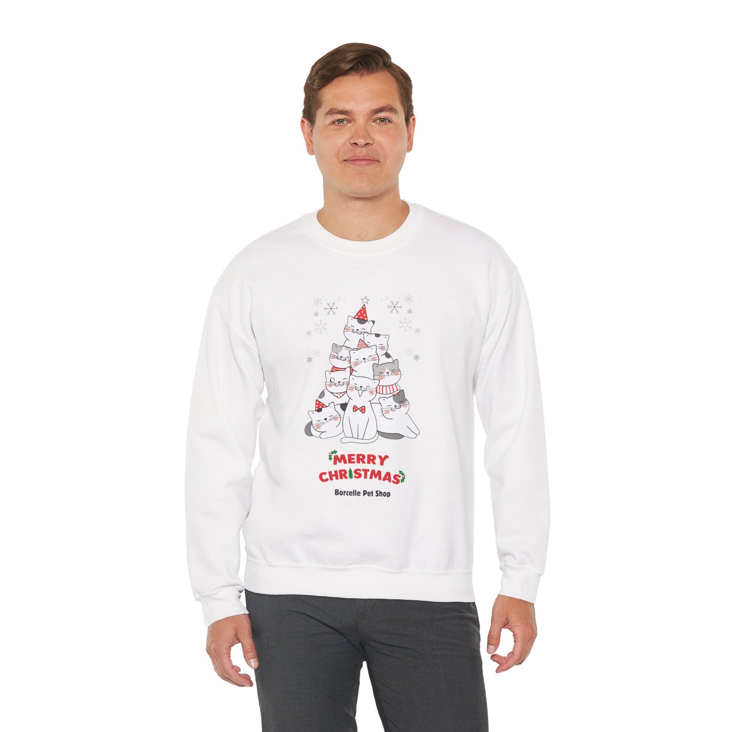 Christmas Cats Sweatshirt