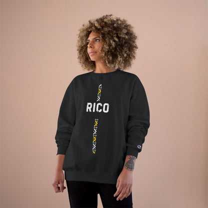 Rico Champion Sweatshirt - Stylish Black Sweatshirt with Bold Design