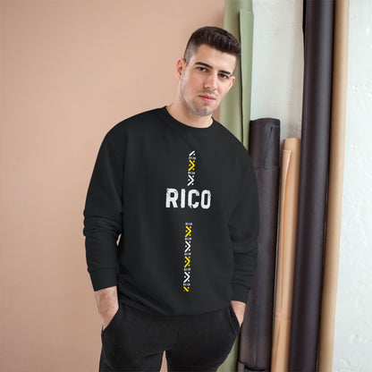 Rico Champion Sweatshirt - Stylish Black Sweatshirt with Bold Design