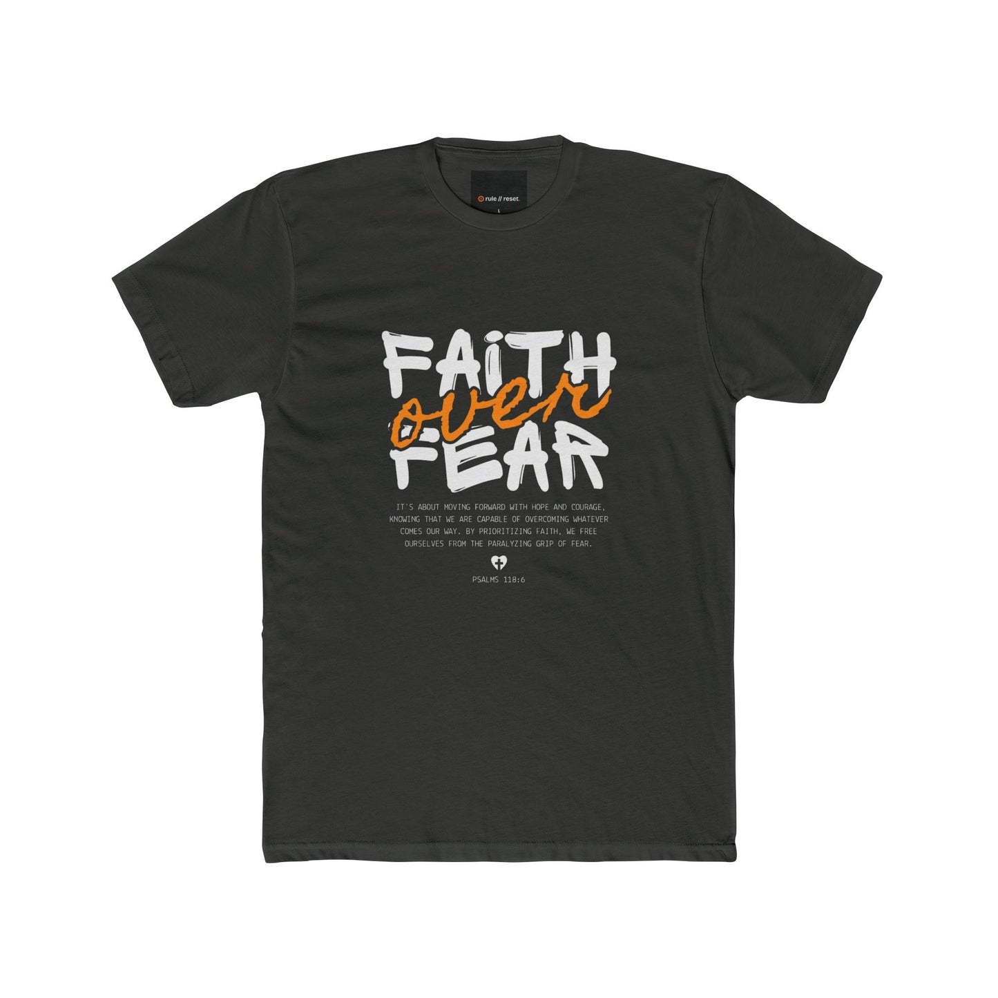 Faith over Fear Unisex Cotton Tee
