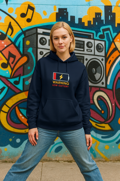 Minimal Tech Graphic Pullover