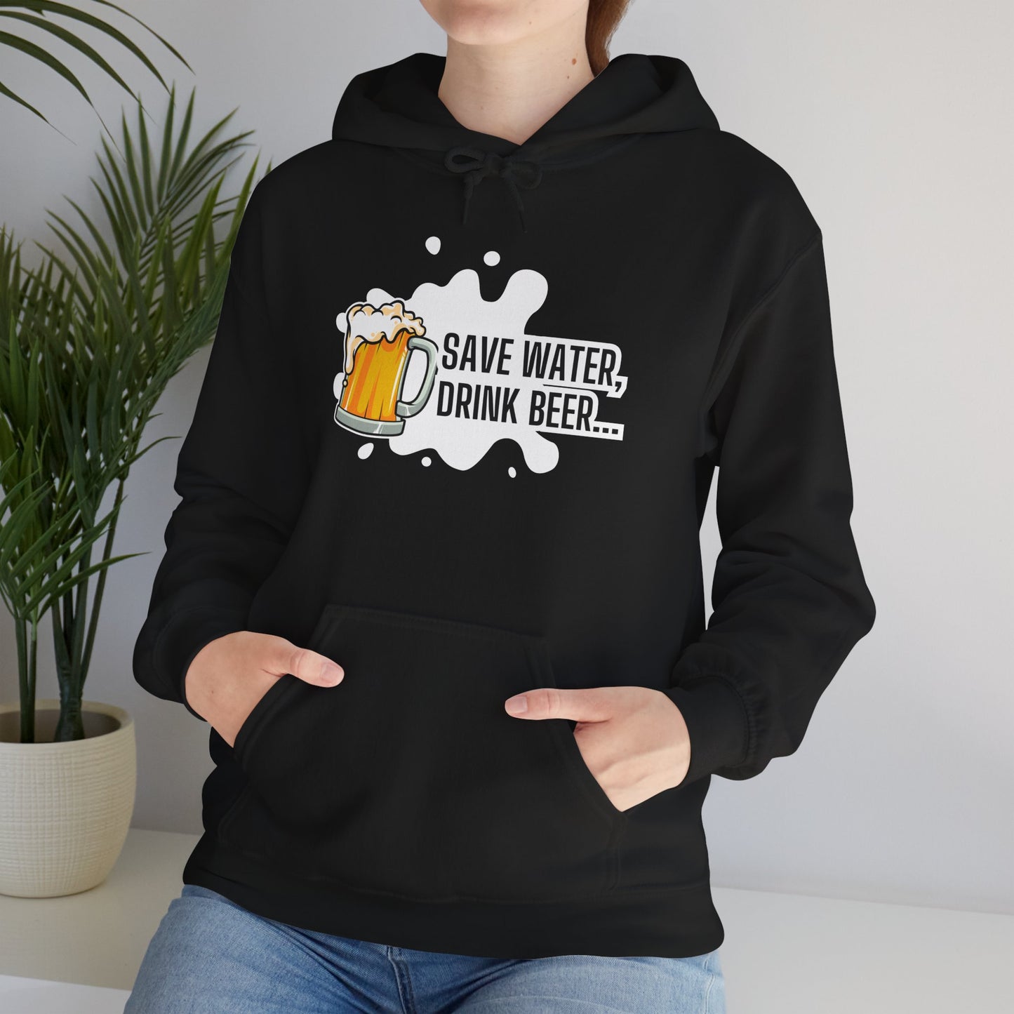 Unisex Funny Themed Hoodie for Beer Lovers