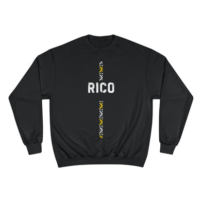 Rico Champion Sweatshirt - Stylish Black Sweatshirt with Bold Design