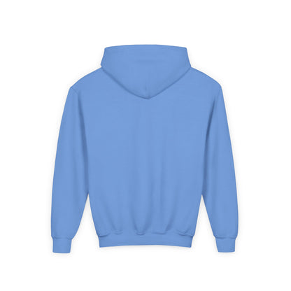 Youth Hooded Sweatshirt - Fresh & Fearless Graphic, Unique Gift for Kids, Casual Wear, Street Style, Comfort Apparel