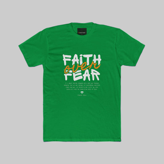 Faith over Fear Unisex Cotton Tee