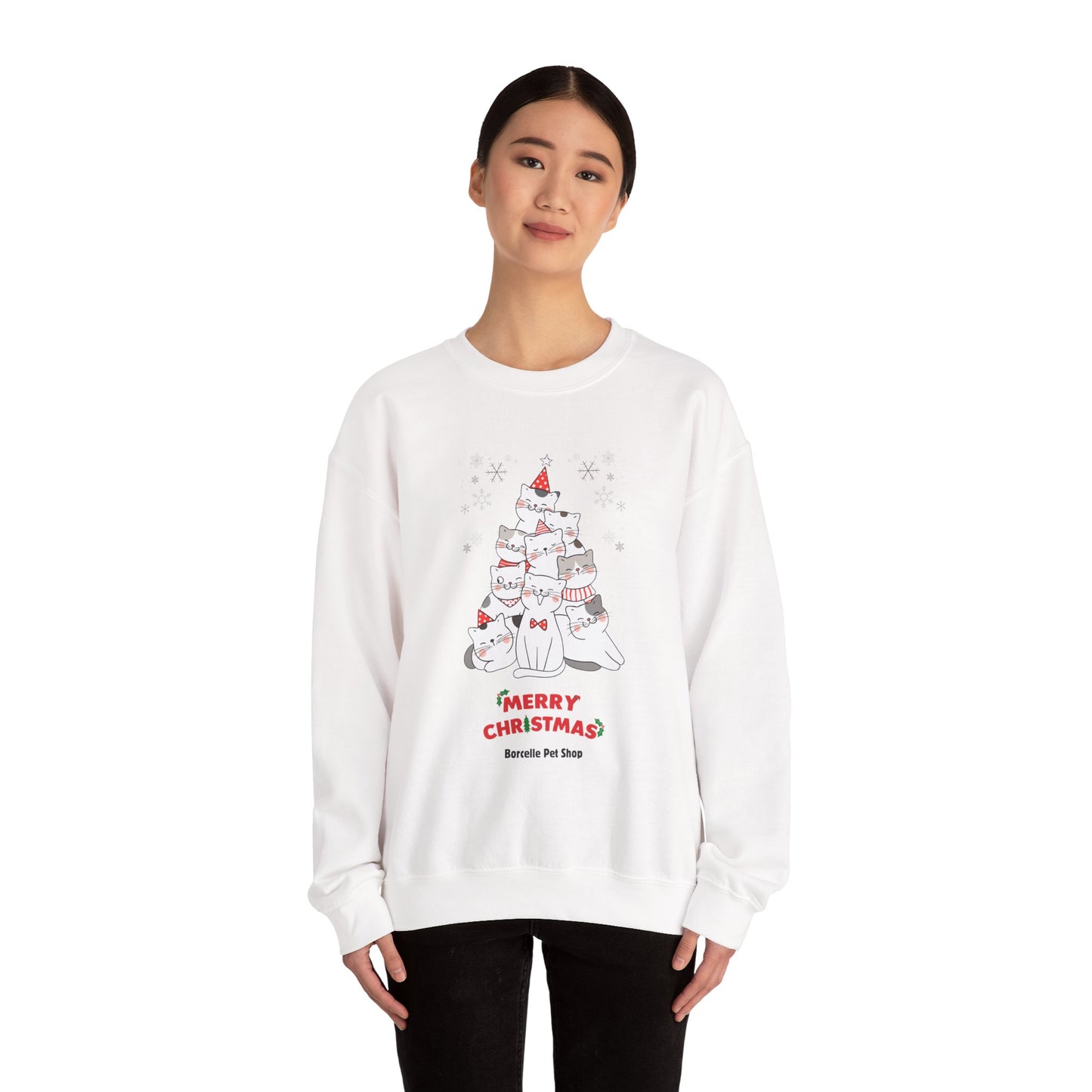 Christmas Cats Sweatshirt