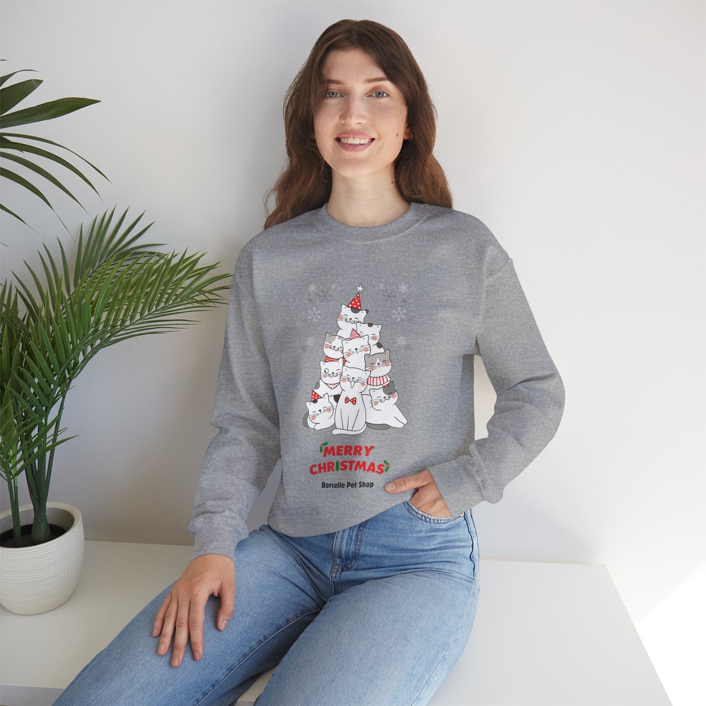 Christmas Cats Sweatshirt