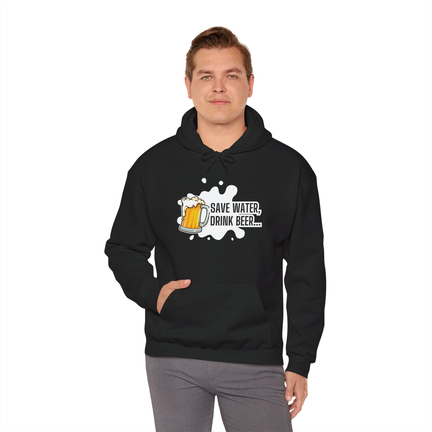 Unisex Funny Themed Hoodie for Beer Lovers