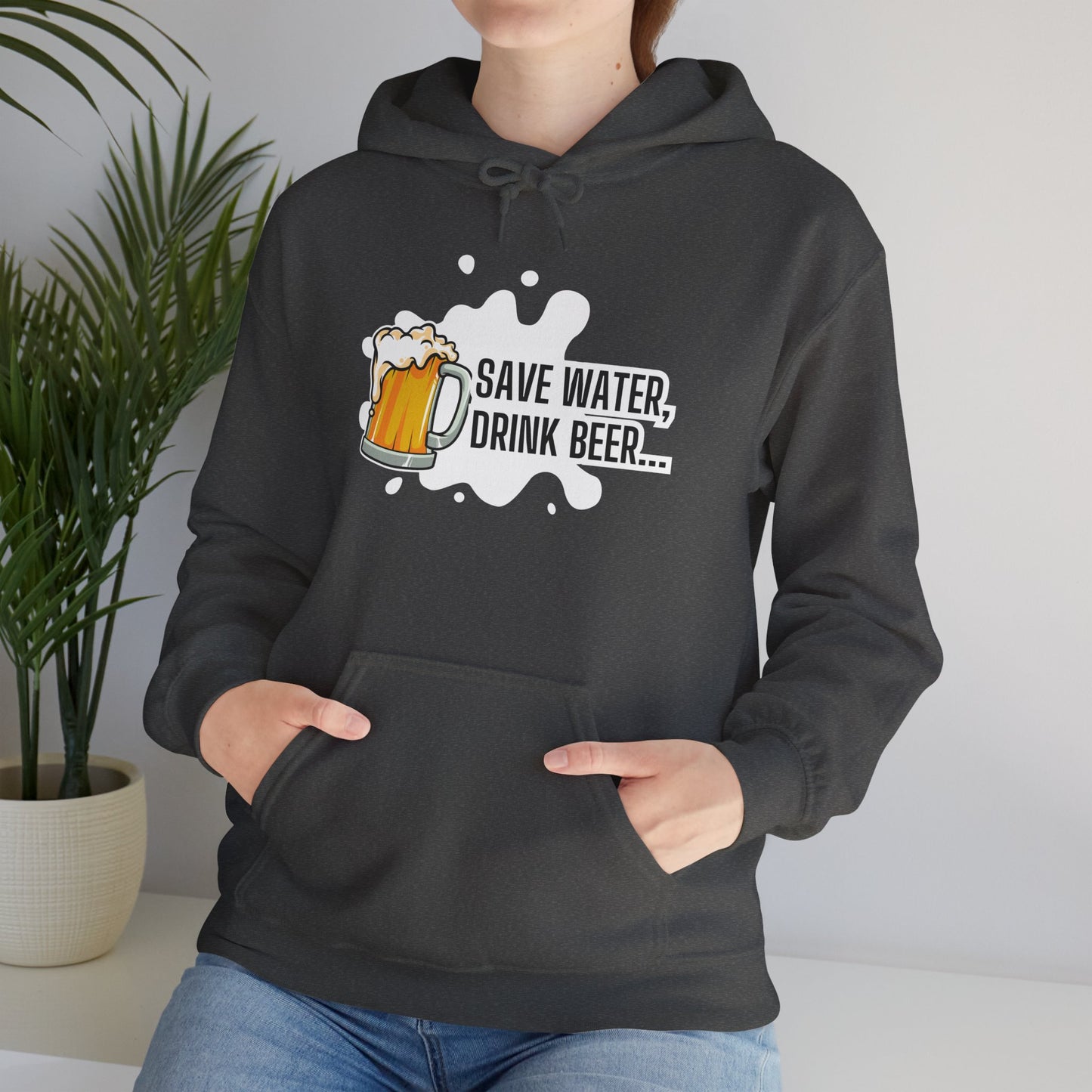 Unisex Funny Themed Hoodie for Beer Lovers