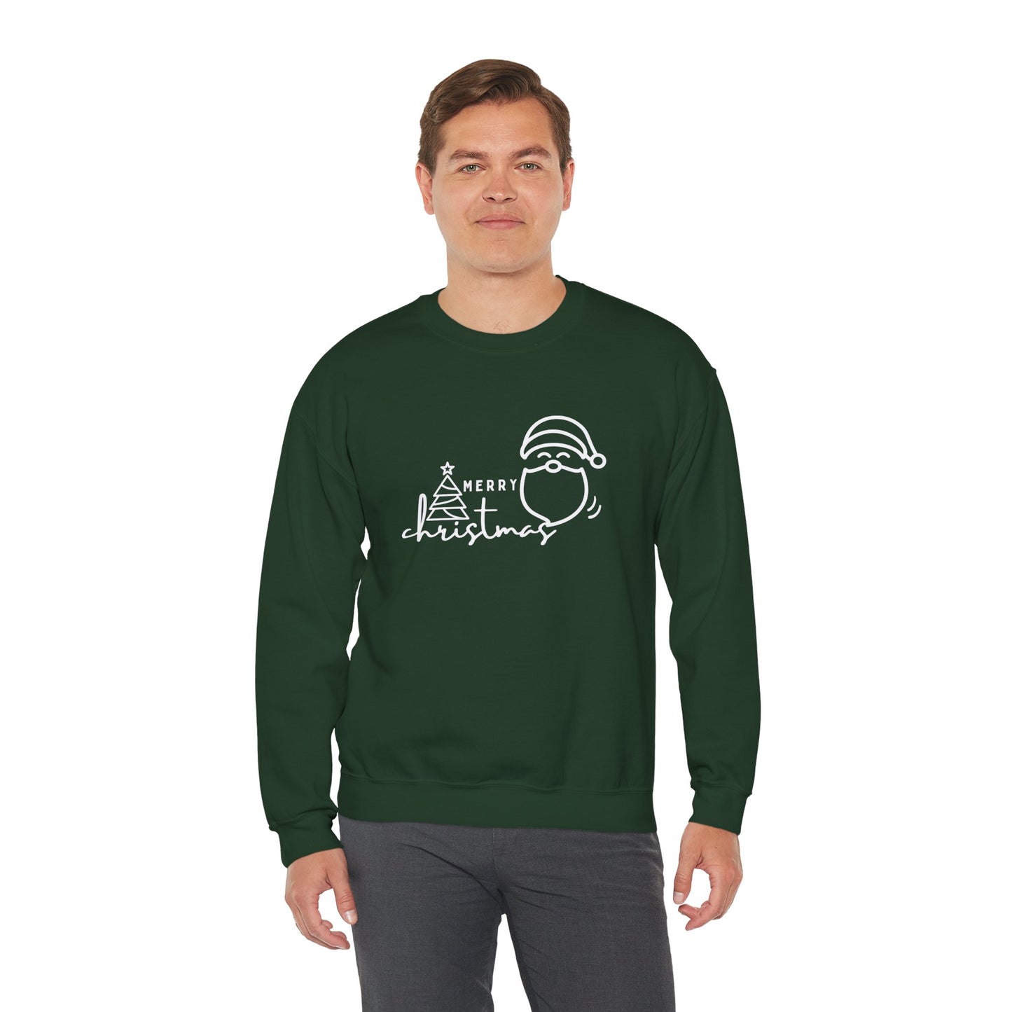 Christmas Santa Crewneck Sweatshirt